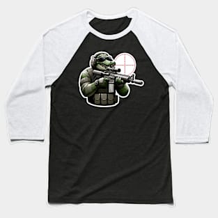 Tactical Crocodile Operator Baseball T-Shirt